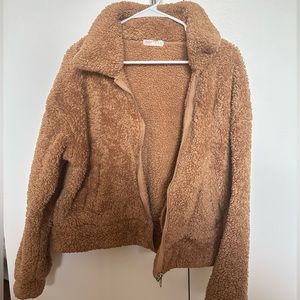 Romwe Teddy Coat, Size M, Barely Used
